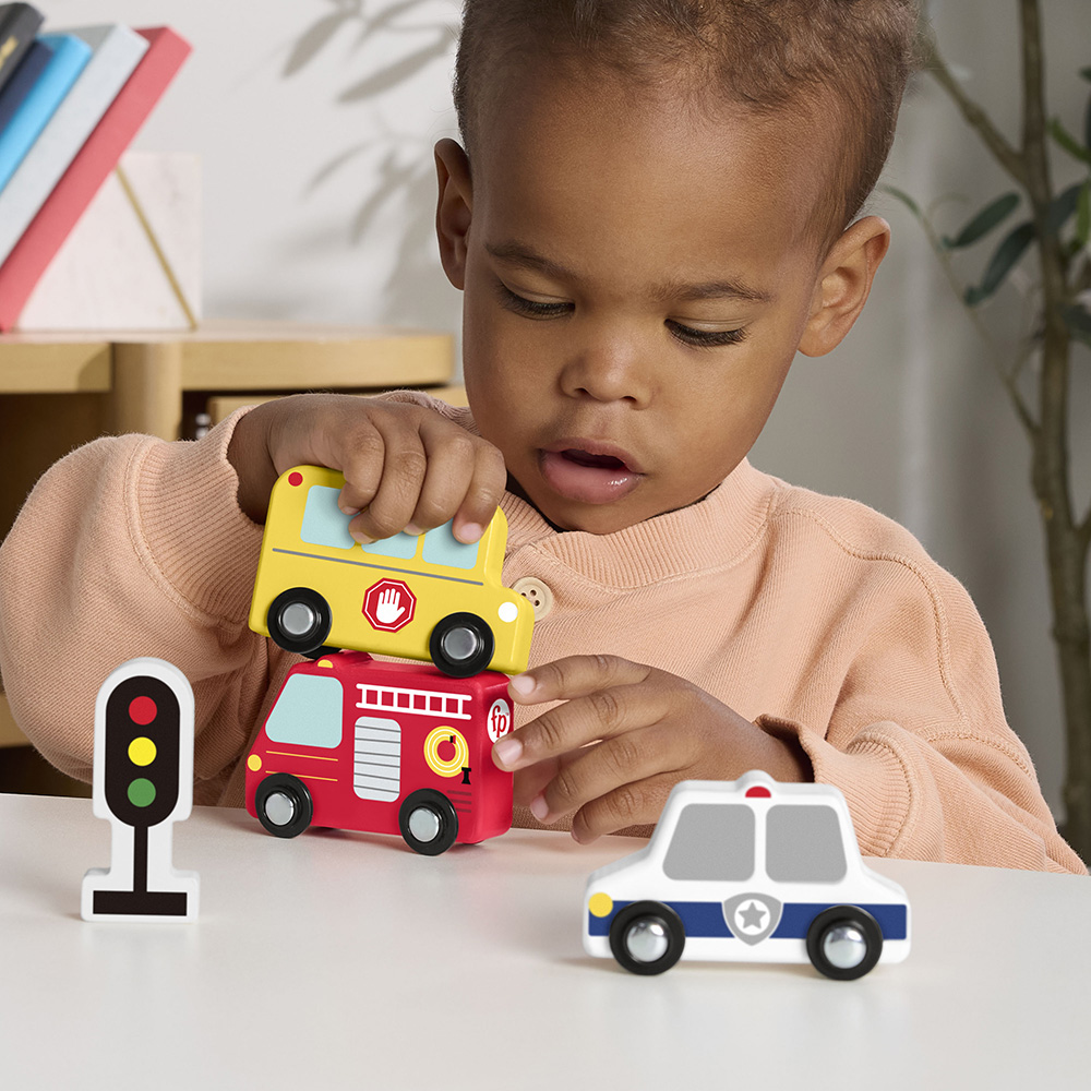 Mattel Fisher-Price Ξύλινα Οχήματα JCY32 - Fisher-Price