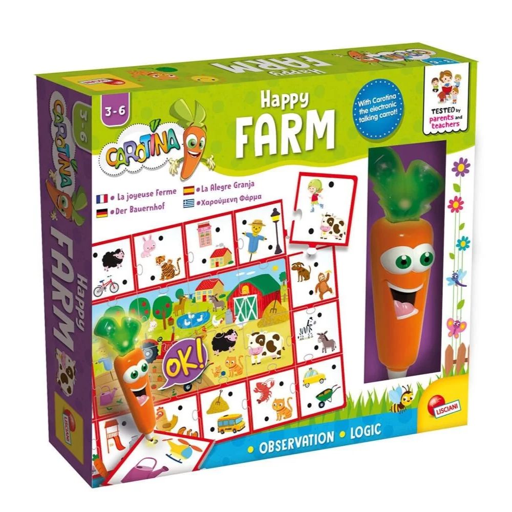 Lisciani Carotina Ηλεκτρονικό Η Φάρμα 79988 - LISCIANI