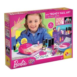 Lisciani Barbie My Trendy Nail Art Colour Change 102747 - LISCIANI