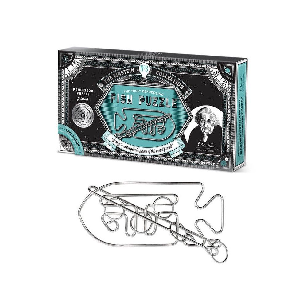Professor Puzzle Einstein`s The Fish Puzzle EIN-1 - Professor Puzzle