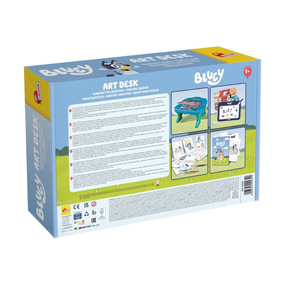 Lisciani Bluey Art Desk Δημιουργικό Γραφείο 16.99399 - LISCIANI