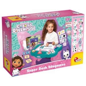 Lisciani Gabby's Dollhouse Super Desk Edugames 29.103355 - LISCIANI