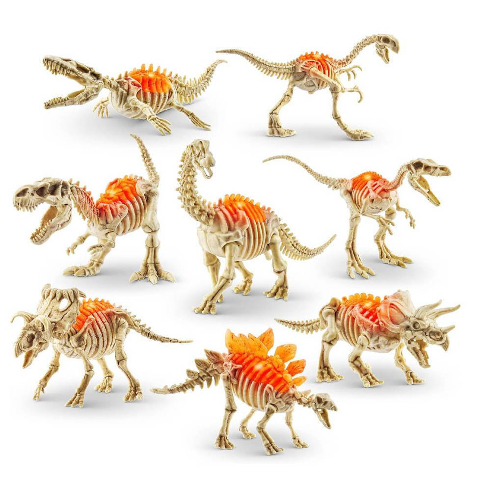 Robo Alive Mini Dino Fossil Find! Αυγό Έκπληξη Σειρά 1 11809283 (4 Σχέδια) - ROBO ALIVE