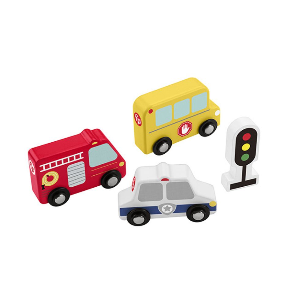 Mattel Fisher-Price Ξύλινα Οχήματα JCY32 - Fisher-Price