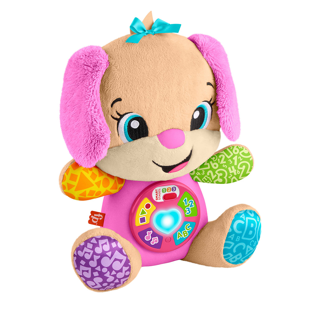 Mattel Fisher-Price Παίζω & Μαθαίνω Smart Stages Εκπαιδευτικό Σκυλάκι Ροζ JFD34 - Fisher-Price