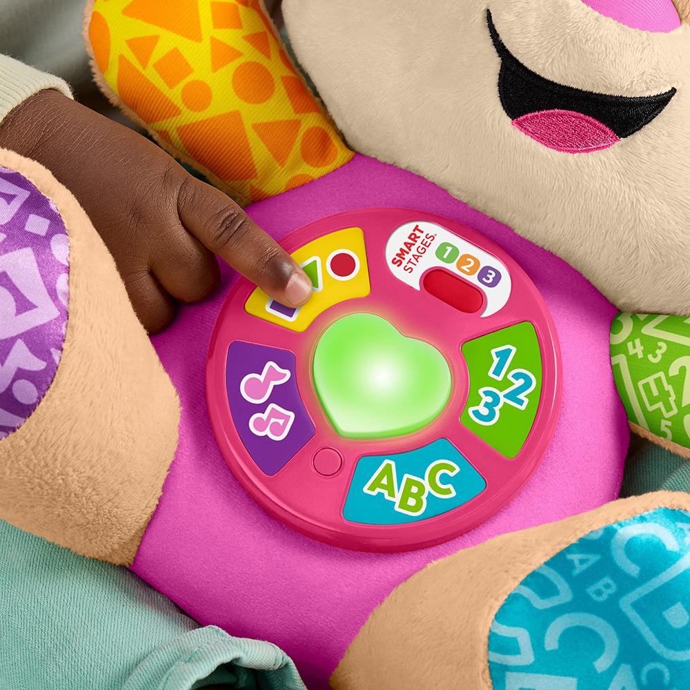 Mattel Fisher-Price Παίζω & Μαθαίνω Smart Stages Εκπαιδευτικό Σκυλάκι Ροζ JFD34 - Fisher-Price