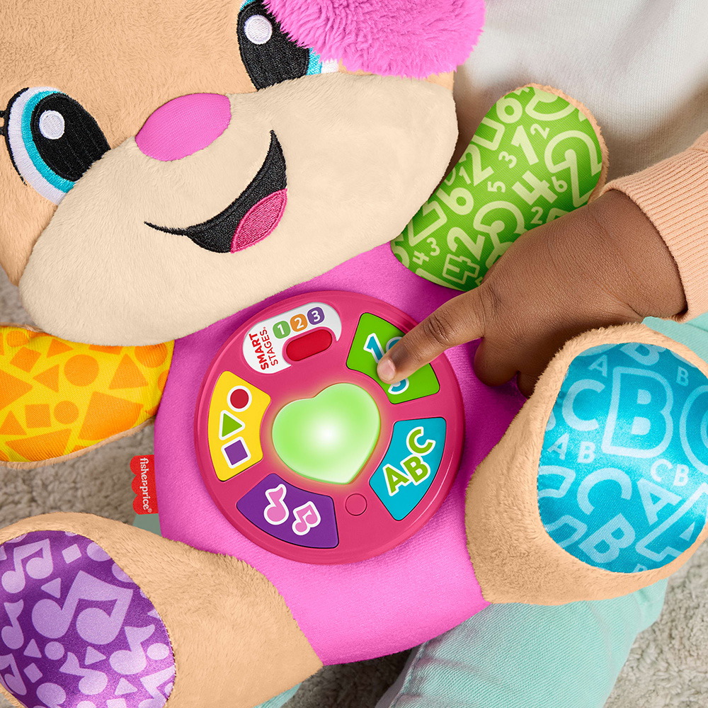 Mattel Fisher-Price Παίζω & Μαθαίνω Smart Stages Εκπαιδευτικό Σκυλάκι Ροζ JFD34 - Fisher-Price