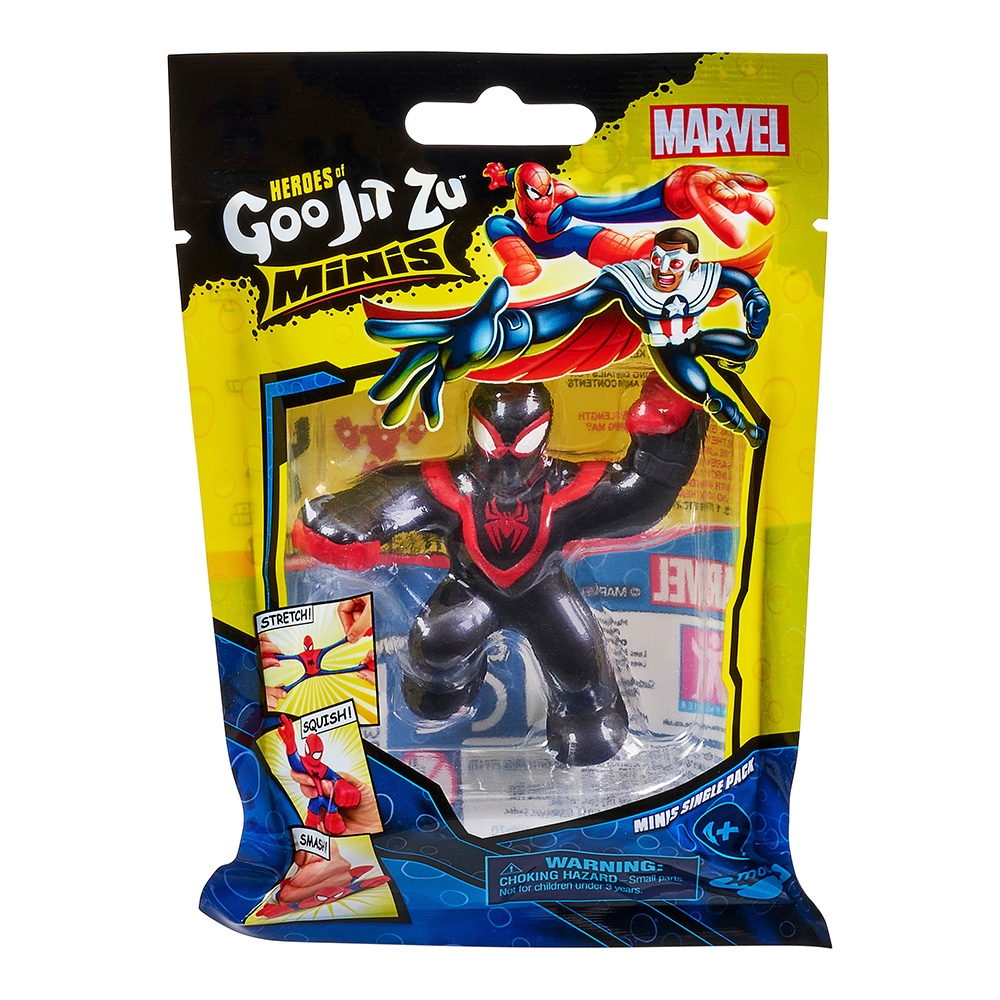 Goo Jit Zu Mini Marvel Single Pack S5 GJM01000 (10 Σχέδια) - Goo Jit Zu