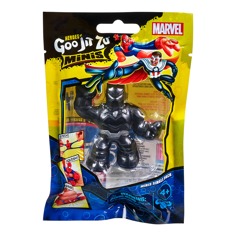 Goo Jit Zu Mini Marvel Single Pack S5 GJM01000 (10 Σχέδια) - Goo Jit Zu