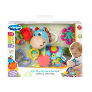 Playgro Σετ Δώρου για Μωρό Clip Clop Sensory Garden Activity Gift Pack - Playgro