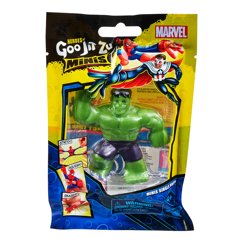 Giochi Preziosi Goo Jit Zu Mini Φιγούρα Marvel Single Pack Series 5 GJM01000 (Διάφορα Σχέδια) - Giochi Preziosi