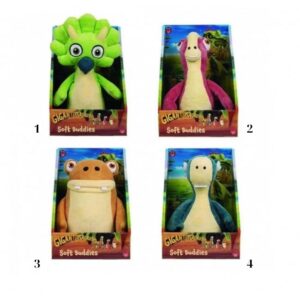 Giochi Preziosi Gigantosaurus Soft Buddies Λούτρινα 25cm GGN04000 (4 Σχέδια) - Giochi Preziosi