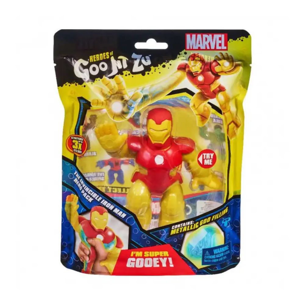 Giochi Preziosi Goo Jit Zu Marvel Single Pack S6 GJM06000 (6 Σχέδια) - Giochi Preziosi