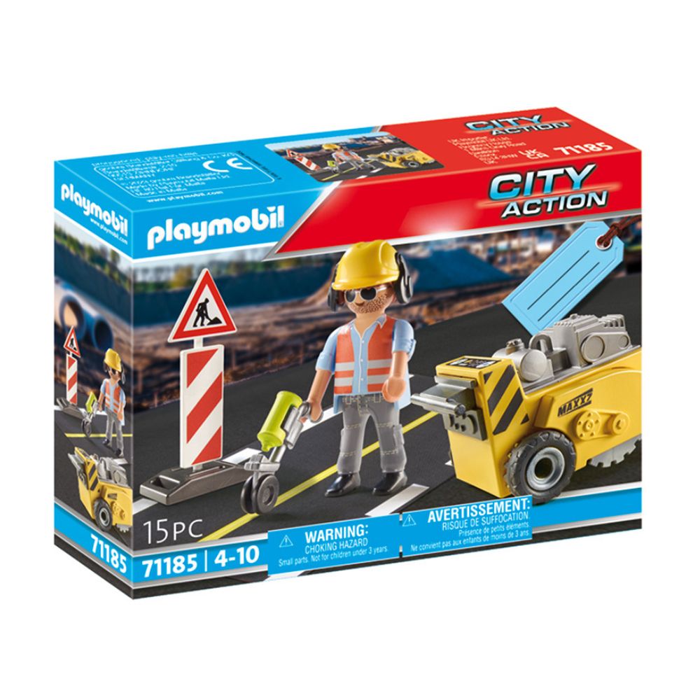 Playmobil City Action, Playmobil Playmobil City Action Οδικά Έργα 71185