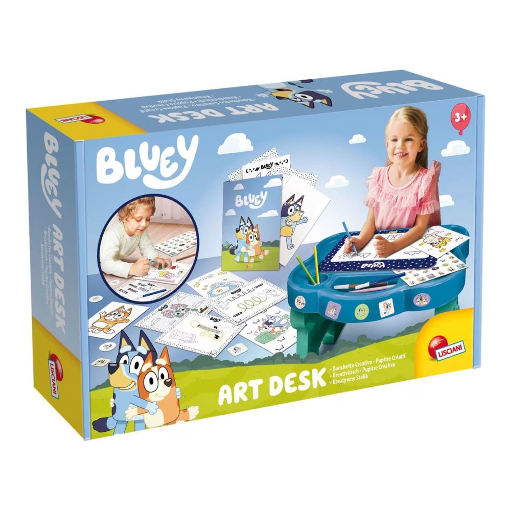 LISCIANI Lisciani Bluey Art Desk Δημιουργικό Γραφείο 16.99399