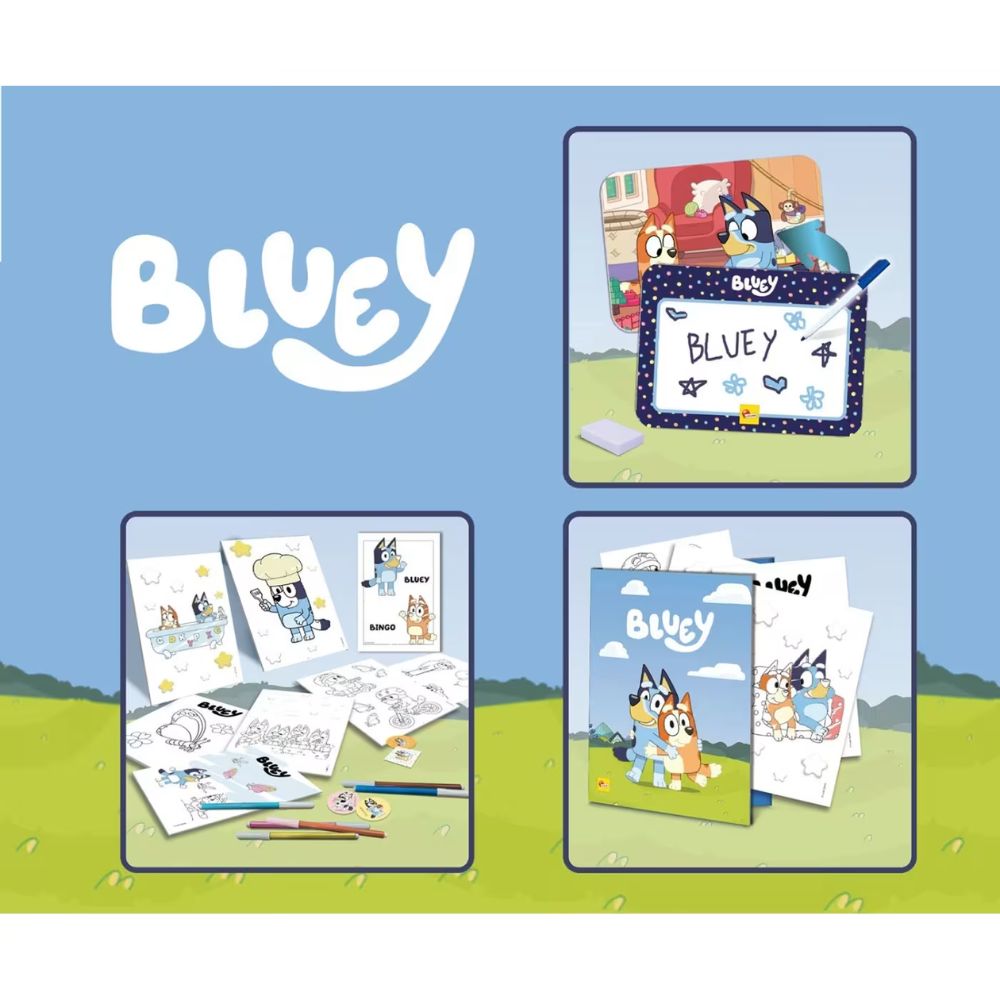 Lisciani Bluey Art Desk Δημιουργικό Γραφείο 16.99399 - LISCIANI