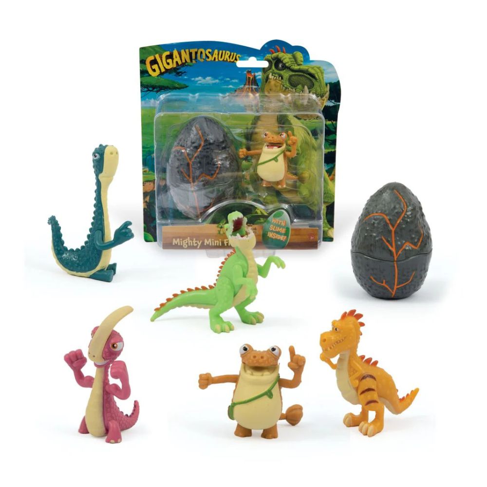 Giochi Pretziosi Gigantosaurus Mini Φιγούρες Με Αβγό Slime 5cm GGN01000 (7 Σχέδια) - Giochi Preziosi