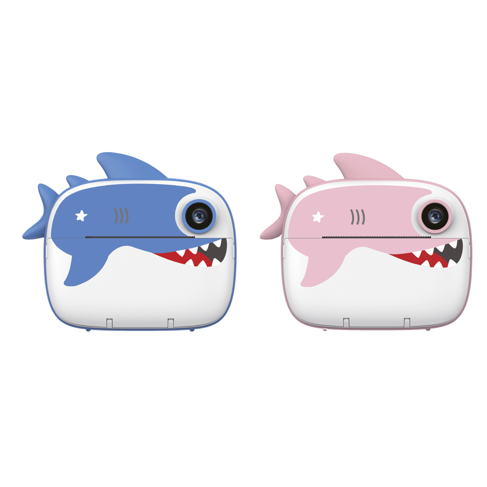 Creamania Παιδική Φωτογραφική Μηχανή 4 σε 1 Καρχαρίας - Creamania