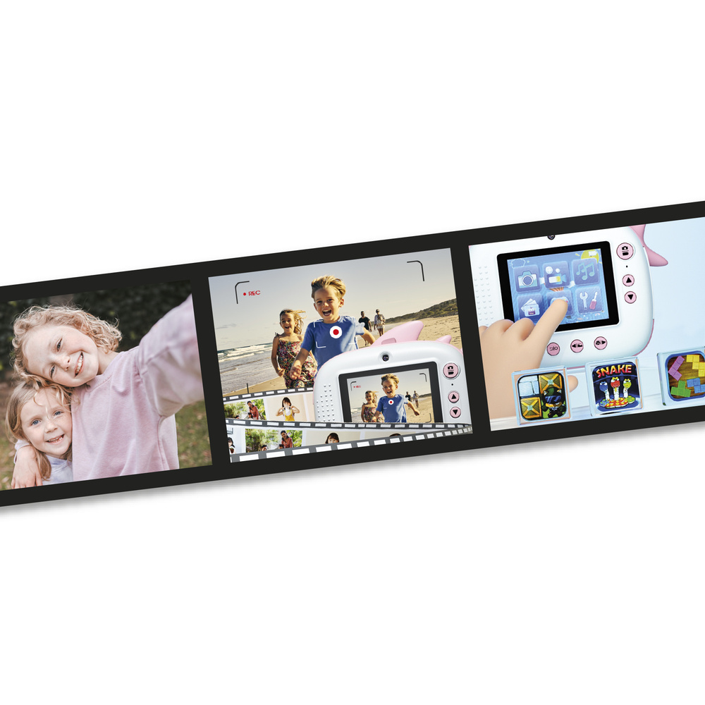 Creamania Παιδική Φωτογραφική Μηχανή 4 σε 1 Καρχαρίας - Creamania