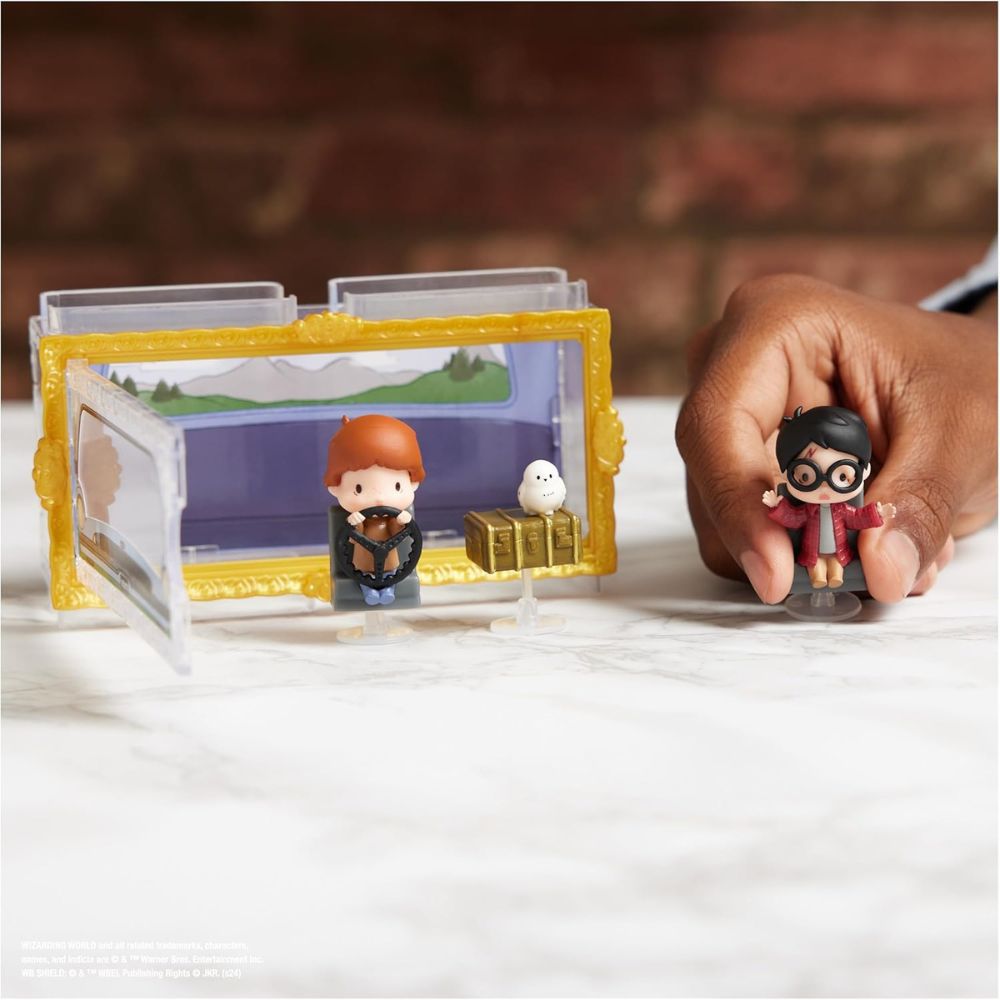 Spin Master Wizarding Harry Potter Micro Magical στιγμές Flying Car Figure Set 097756 - Spin Master