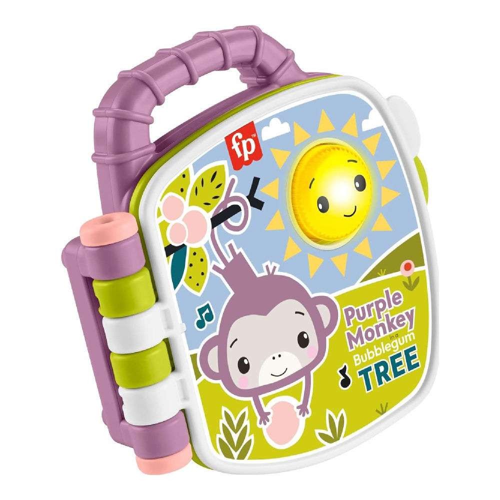 Mattel Fisher-Price Μουσικό Βιβλιαράκι Μαϊμουδάκι JFN07 - Fisher-Price