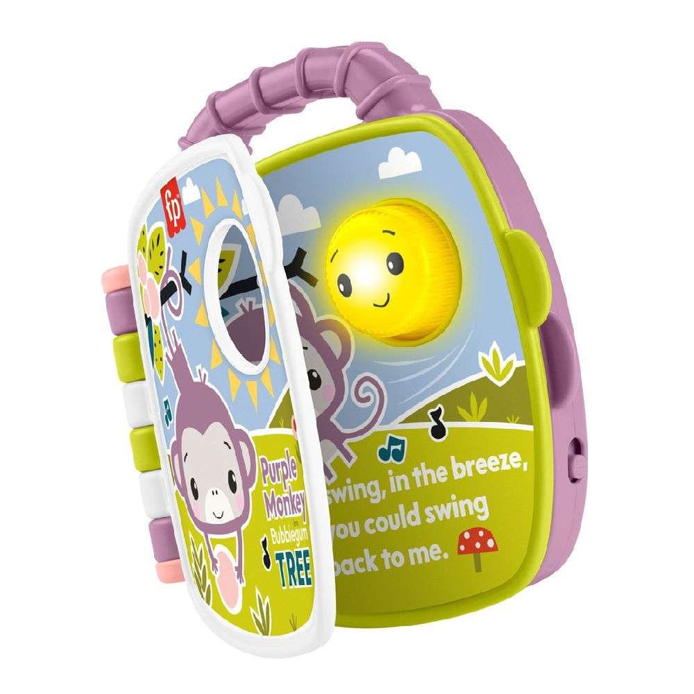 Mattel Fisher-Price Μουσικό Βιβλιαράκι Μαϊμουδάκι JFN07 - Fisher-Price