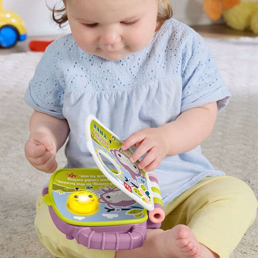 Mattel Fisher-Price Μουσικό Βιβλιαράκι Μαϊμουδάκι JFN07 - Fisher-Price