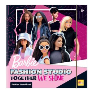 Lisciani Barbie Sketch Book Together We Shine-Fashion Studio 12808 - LISCIANI
