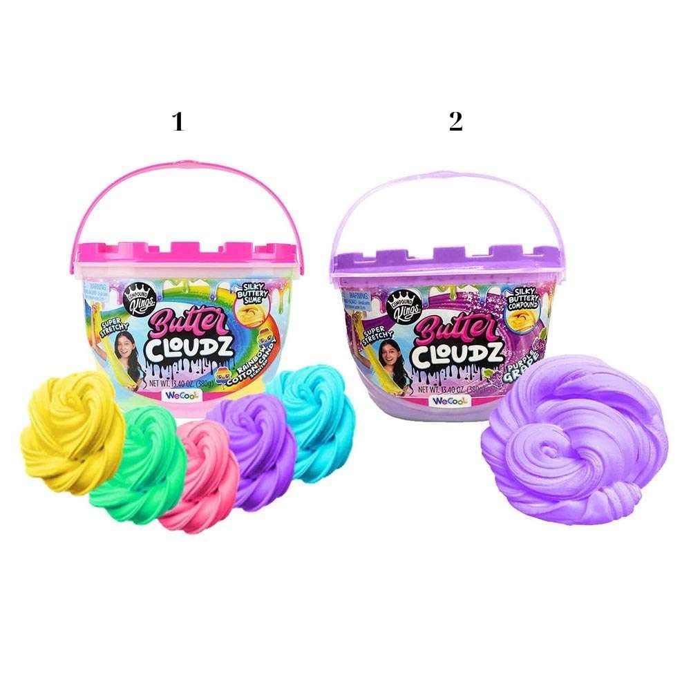 WeCool Toys Compound Kings Butter Cloudz Αρωματικό Fluffy Slime 380gr 16910517 (2 Σχέδια)