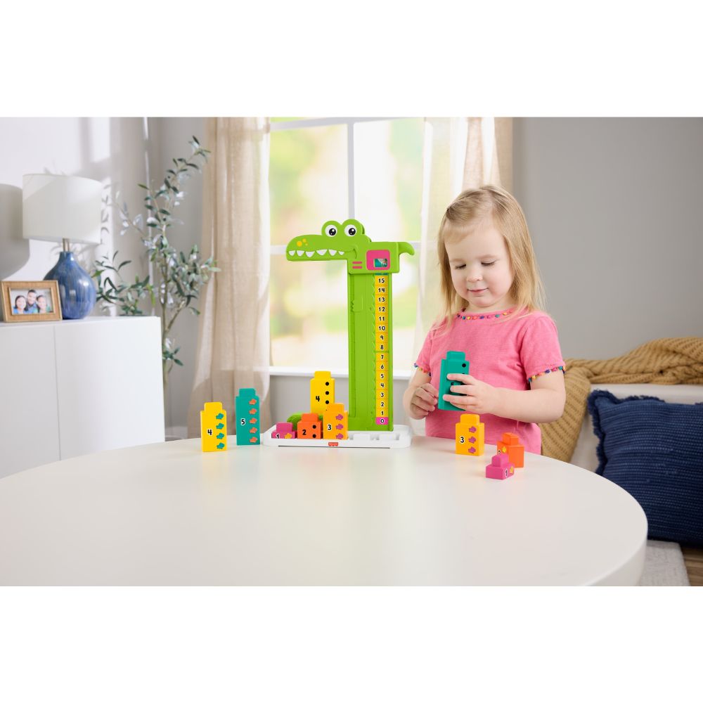 Mattel Fisher Price Preschool Αλιγάτορας Μαθαίνω Να Μετρώ JCT13 - Fisher-Price