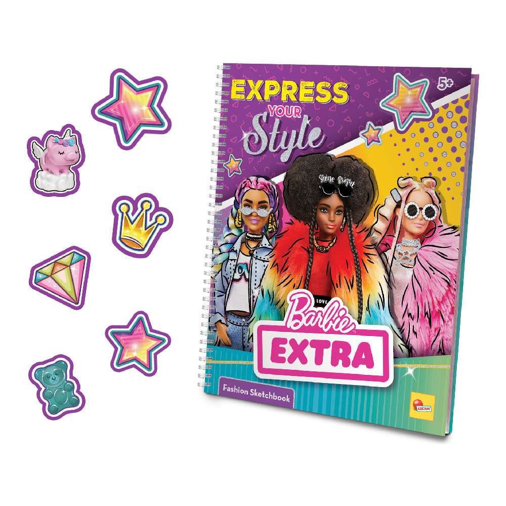 Lisciani Barbie Sketch Book Express Your Style 12679 - LISCIANI