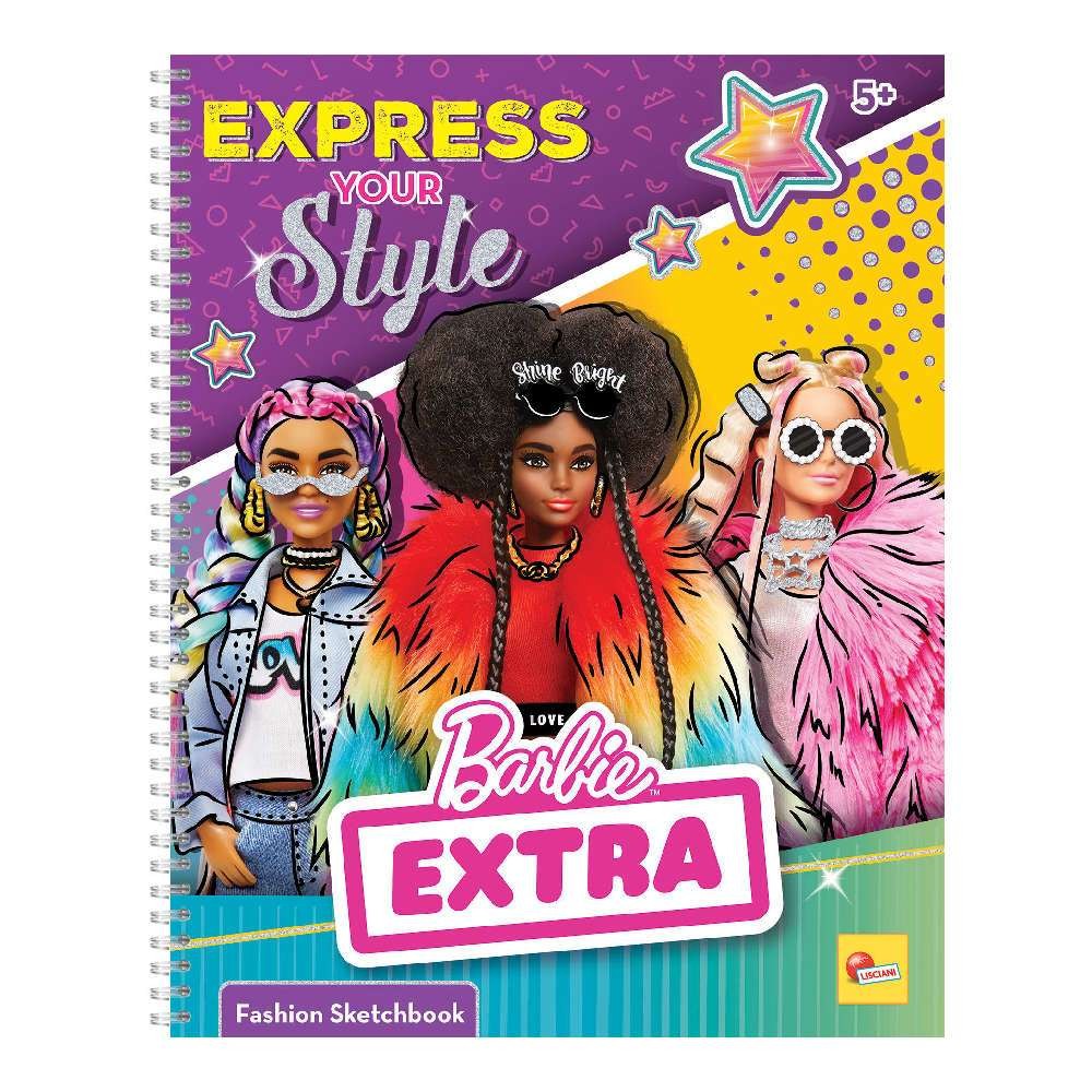 LISCIANI Lisciani Barbie Sketch Book Express Your Style 12679
