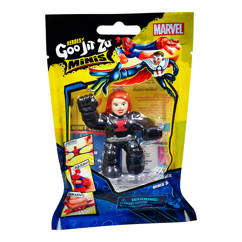 Goo Jit Zu Mini Marvel Single Pack S5 GJM01000 (10 Σχέδια) - Goo Jit Zu
