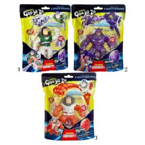 Goo Jit Zu Buzz Lightyear Φιγούρες GJT28000 (3 Σχέδια) - Goo Jit Zu