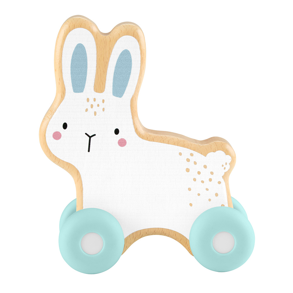 Mattel Fisher-Price Ξύλινο Συρόμενο Λαγουδάκι JDM52 - Fisher-Price