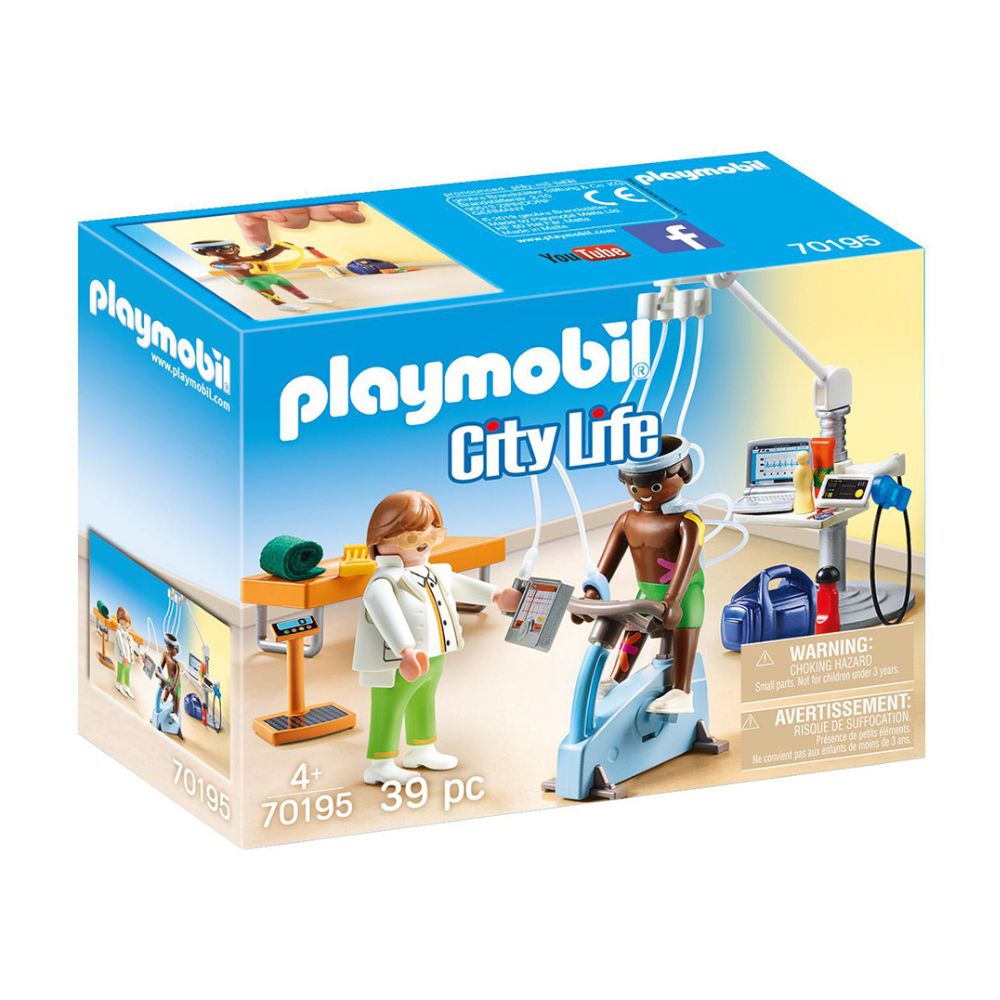 Playmobil City Life Κέντρο Φυσιοθεραπείας 70195 - Playmobil, Playmobil City Life