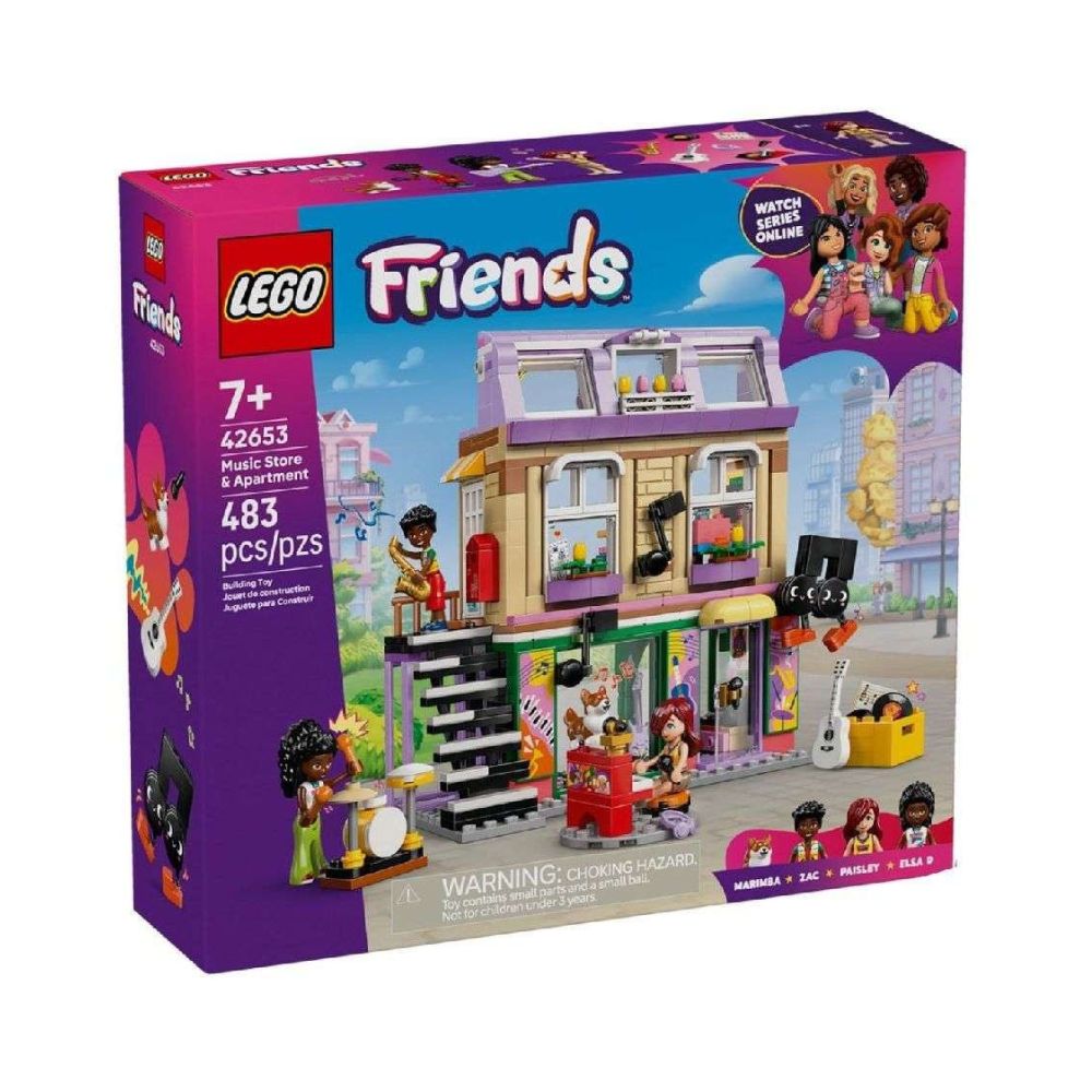 LEGO Friends Music Store & Apartment 42653 - LEGO, LEGO Friends