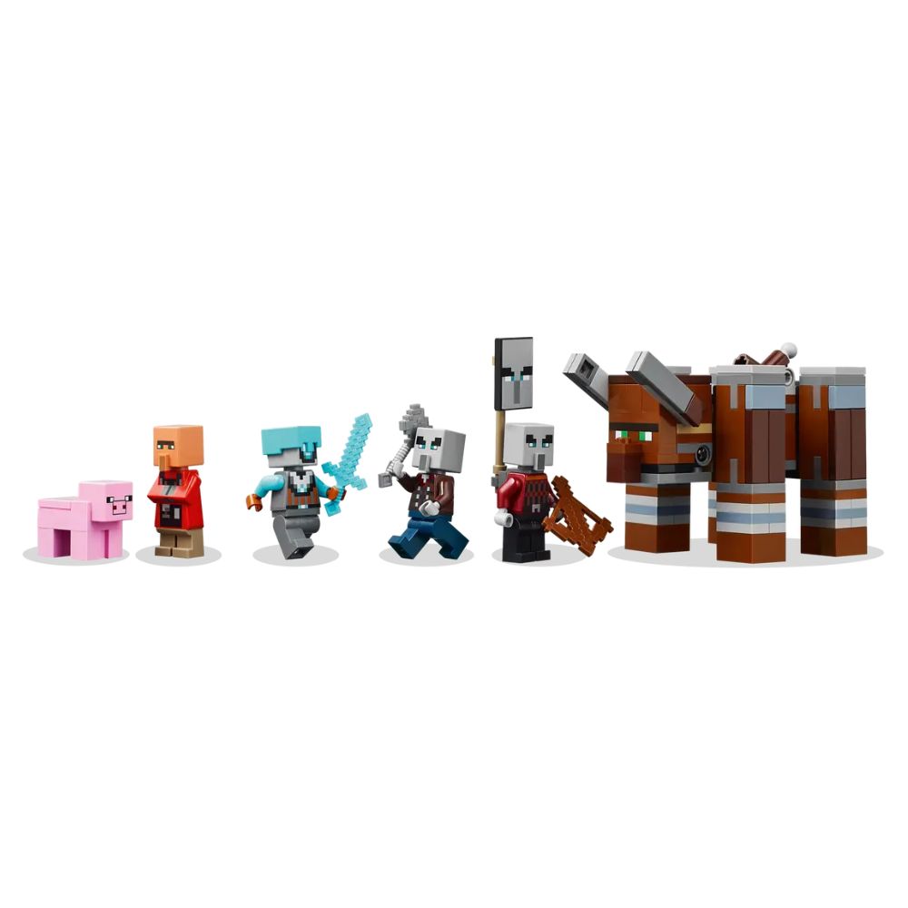 LEGO Minecraft The Pillager Outpost & Ravager 21278 - LEGO, LEGO Minecraft