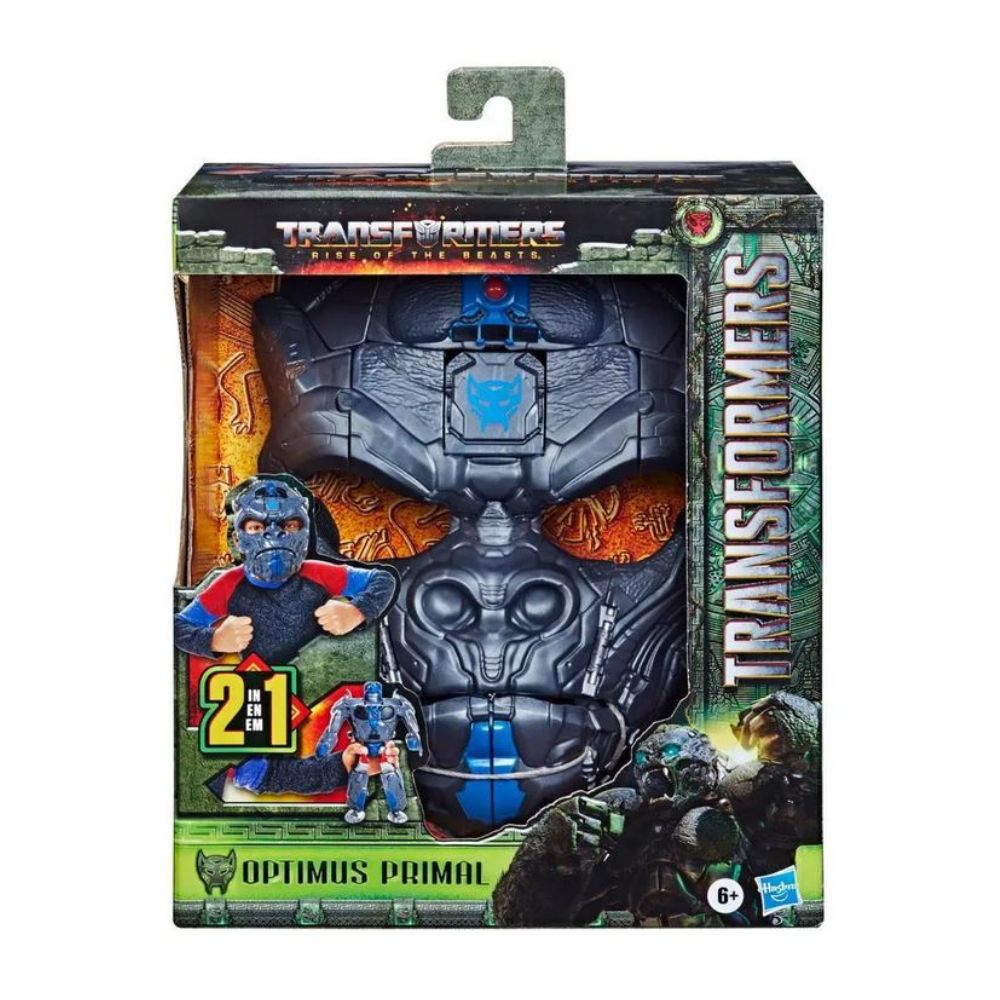 Transformers Optimus Primal 2 In 1 Rise Of The Beast Hasbro Mask NIB F4650 - Hasbro