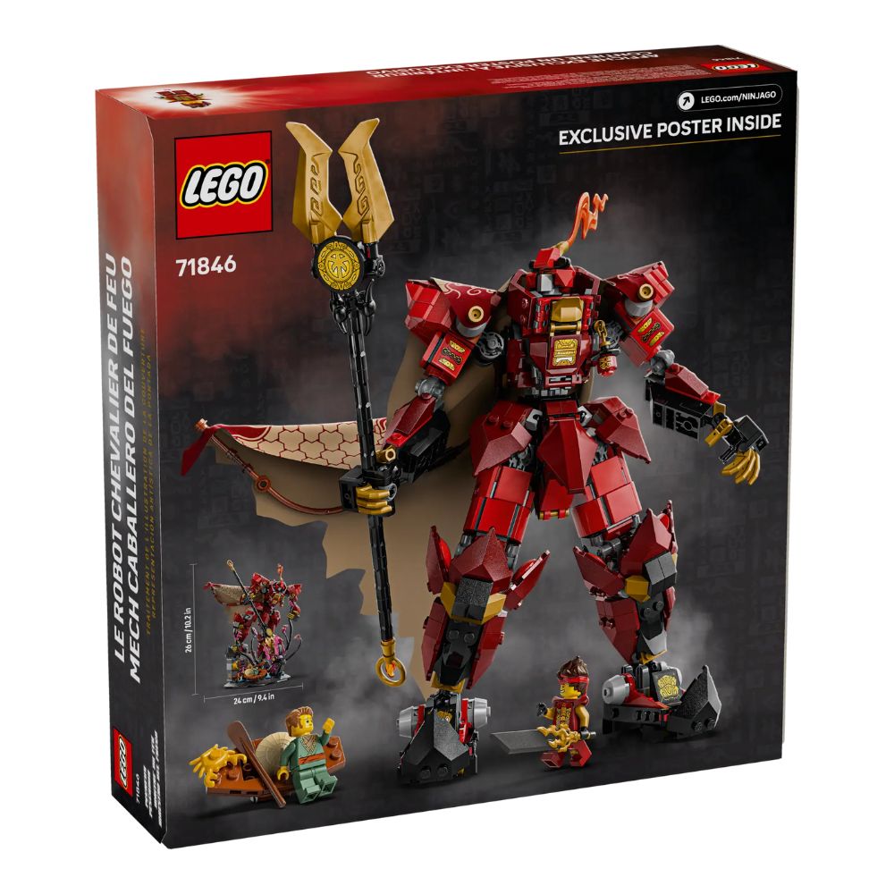 LEGO Ninjago The Fire Knight Mech 71846 - LEGO, LEGO Ninjago