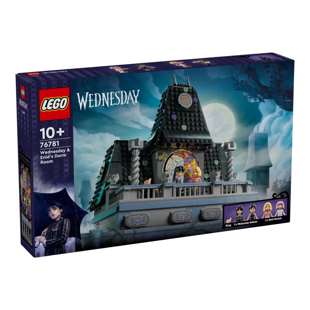 LEGO Wednesday: Wednesday & Enid's Dorm Room 7678 - LEGO