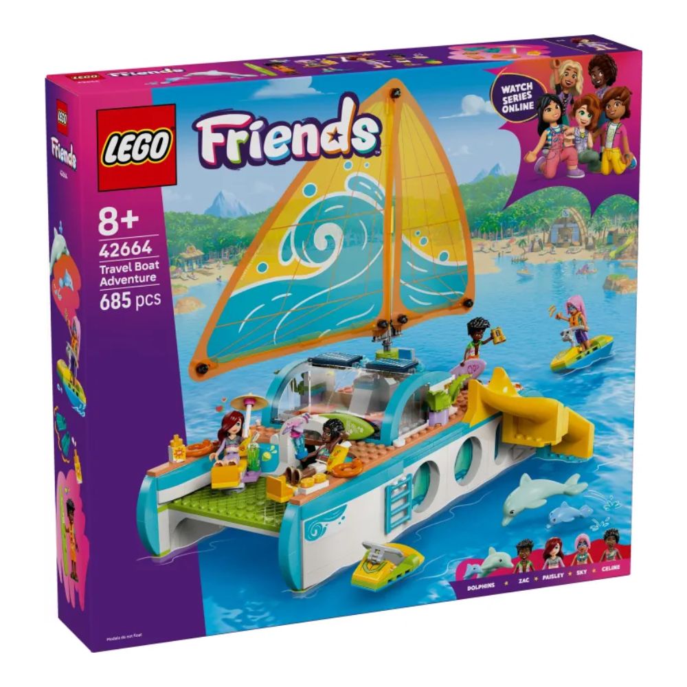 LEGO Friends Travel Boat Adventure 42664 - LEGO, LEGO Friends