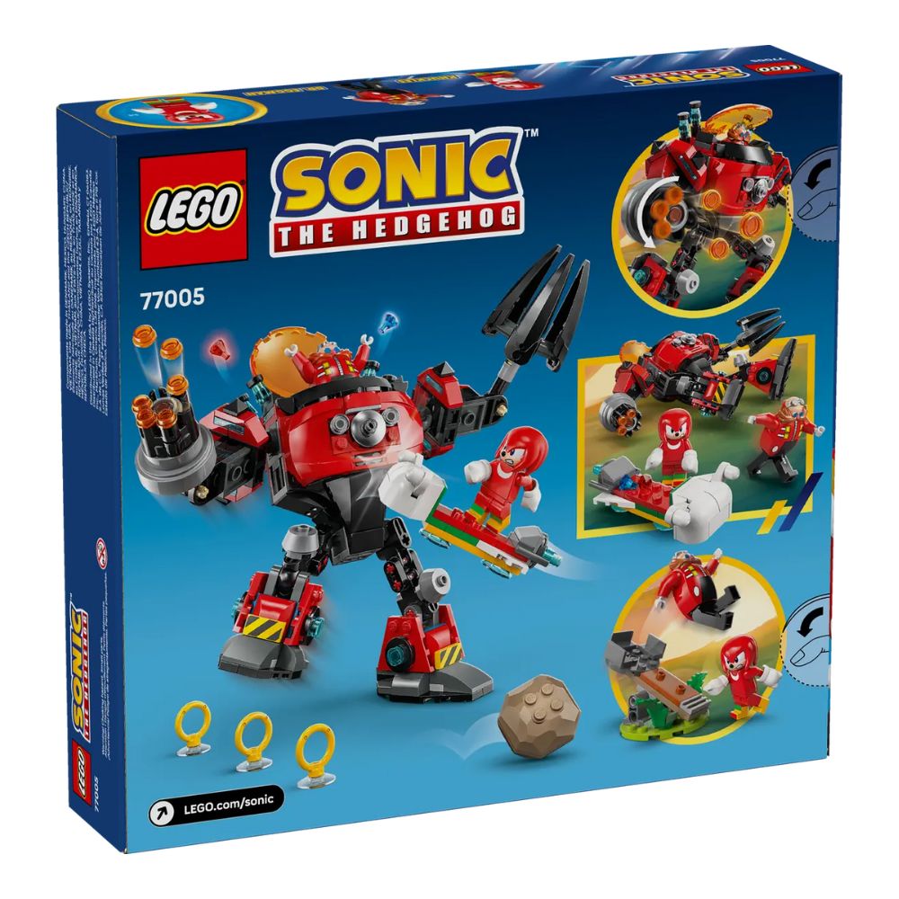 LEGO Sonic the Hedgehog Knuckles vs. Dr. Eggman Egg Crusher Mech 77005 - LEGO, LEGO Sonic The Hedgehog
