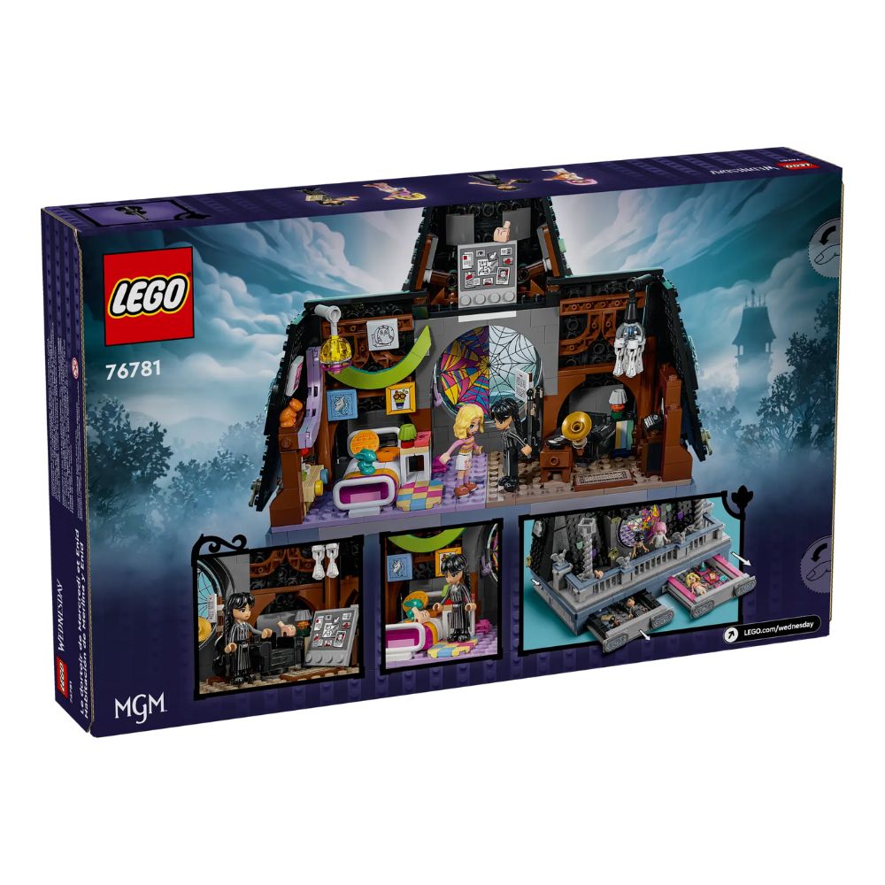 LEGO Wednesday: Wednesday & Enid's Dorm Room 7678 - LEGO