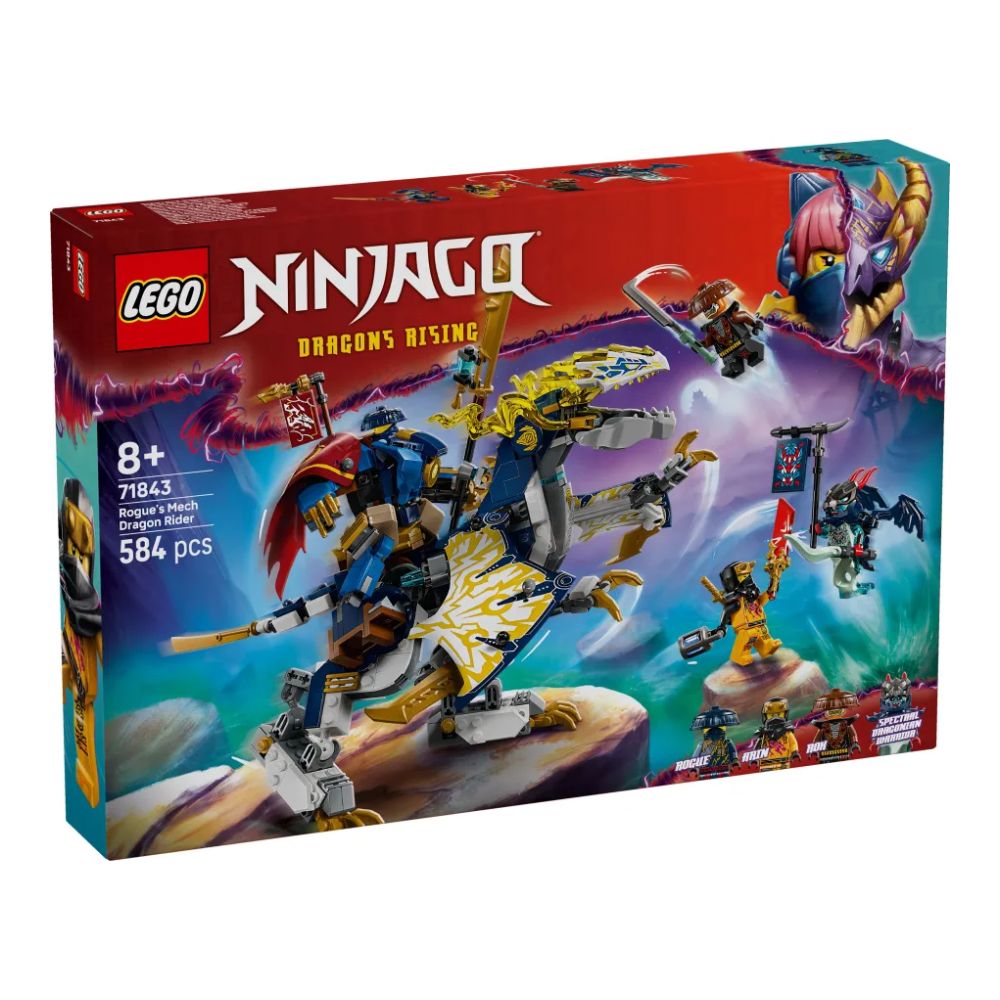 LEGO Ninjago Rogue's Mech Dragon Rider 71843 - LEGO, LEGO Ninjago