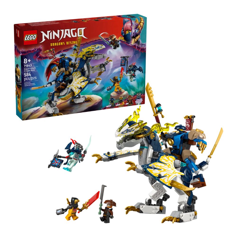 LEGO Ninjago Rogue's Mech Dragon Rider 71843 - LEGO, LEGO Ninjago