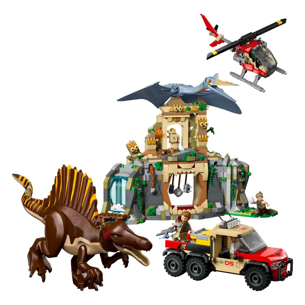 LEGO Jurassic World Spinosaurus & Quetzalcoatlus Air Mission 76976 - LEGO, LEGO Jurassic World
