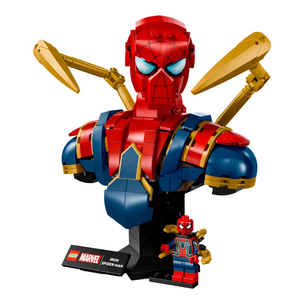 LEGO Marvel Iron Spider-Man Bust 76326 - LEGO, LEGO Marvel Super Heroes, LEGO Spider-Man
