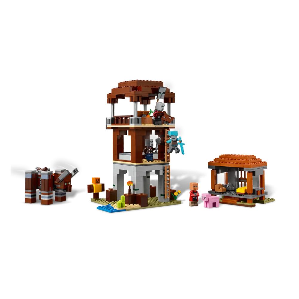 LEGO Minecraft The Pillager Outpost & Ravager 21278 - LEGO, LEGO Minecraft