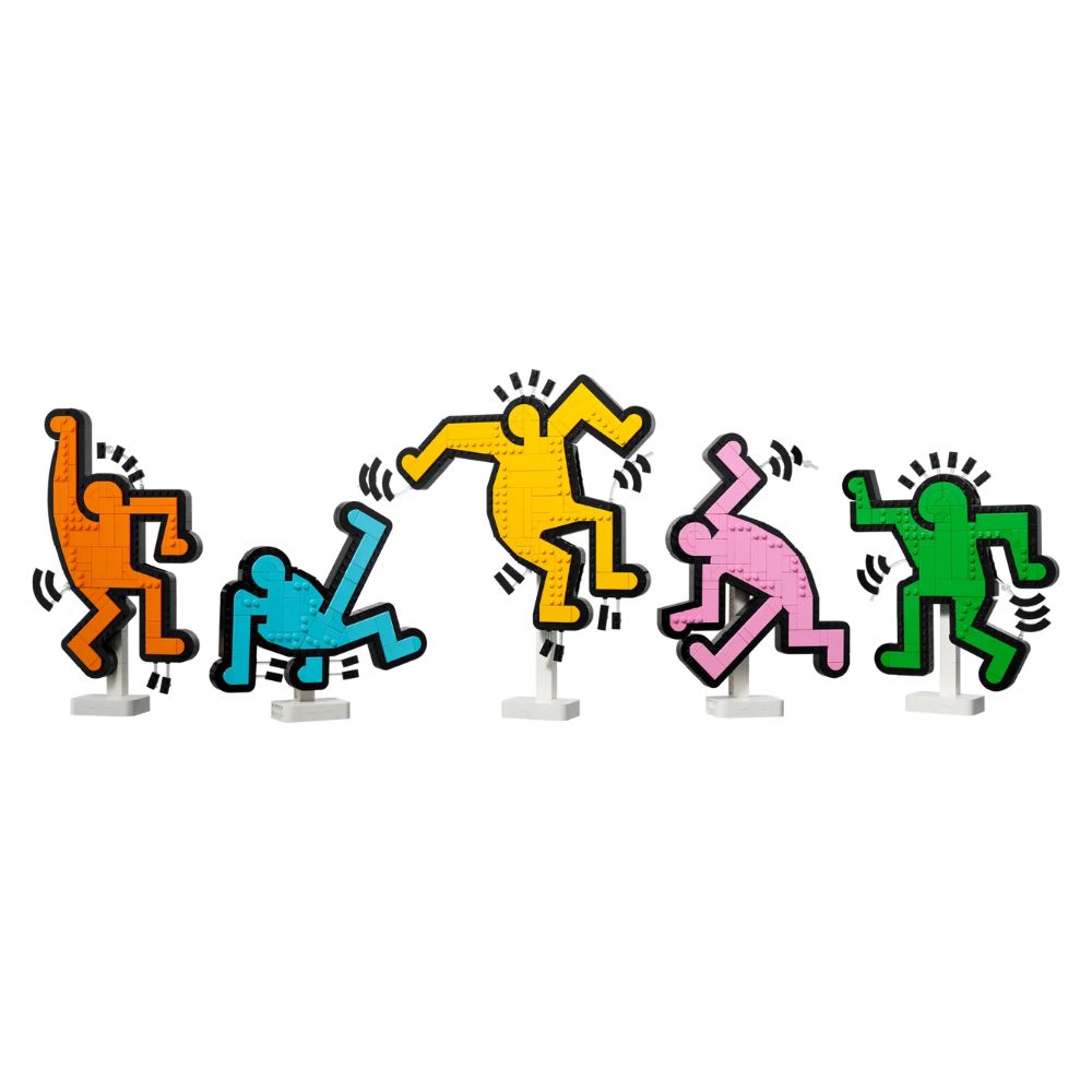 LEGO Art: Keith Haring Dancing Figures 31216 - LEGO, LEGO Art